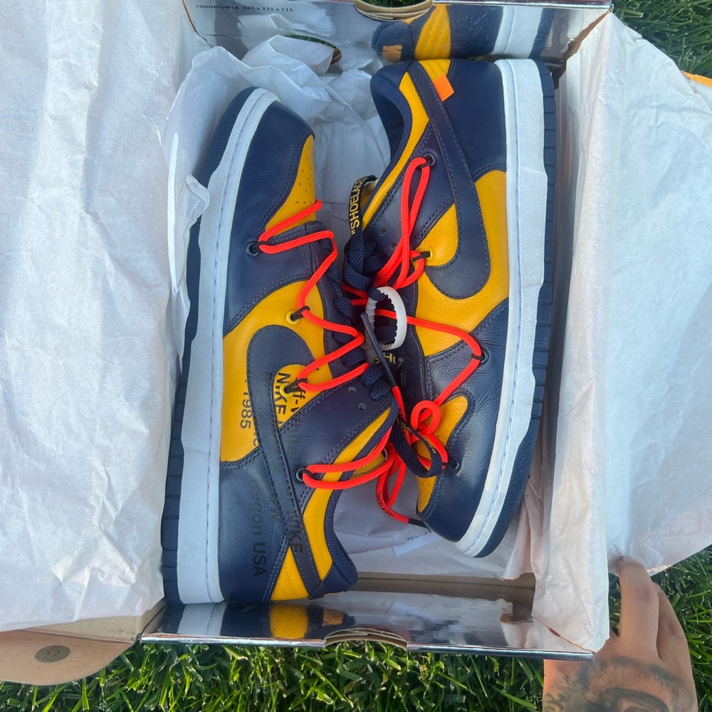 Nike off white dunk